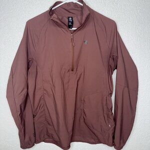 Mountain Hardwear Womens Clay 1/2 Zip Pullover Windbreaker Jacket Large R2